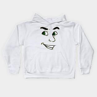 White face Kids Hoodie